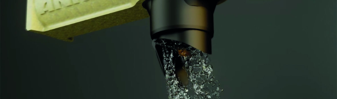 Wasser läuft aus einem Wasserhahn