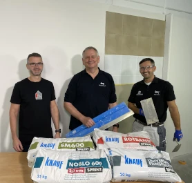 Sanierungssprint, langfristige Lösungen - Knauf Sprint Putzprodukte