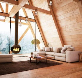Wellness-Effekt: Gesundes Wohnen durch Häuser aus Holz