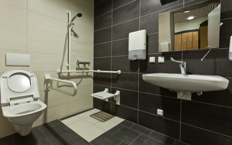 öffentliches barrierefreies WC