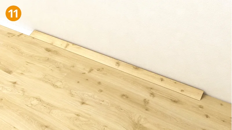 Schritt 11 in der Verlegung von Bodenbelag von MeisterWerke