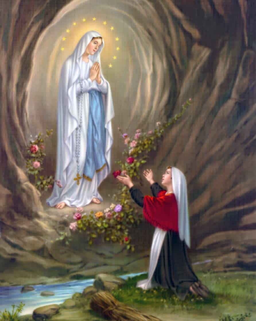 Kisah Penampakan Santa Perawan Maria dari Lourdes