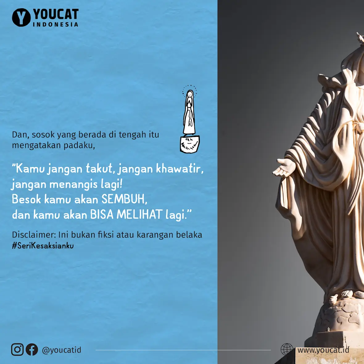 Aku Buta Namun Aku Dapat Melihat Lagi Youcat Indonesia