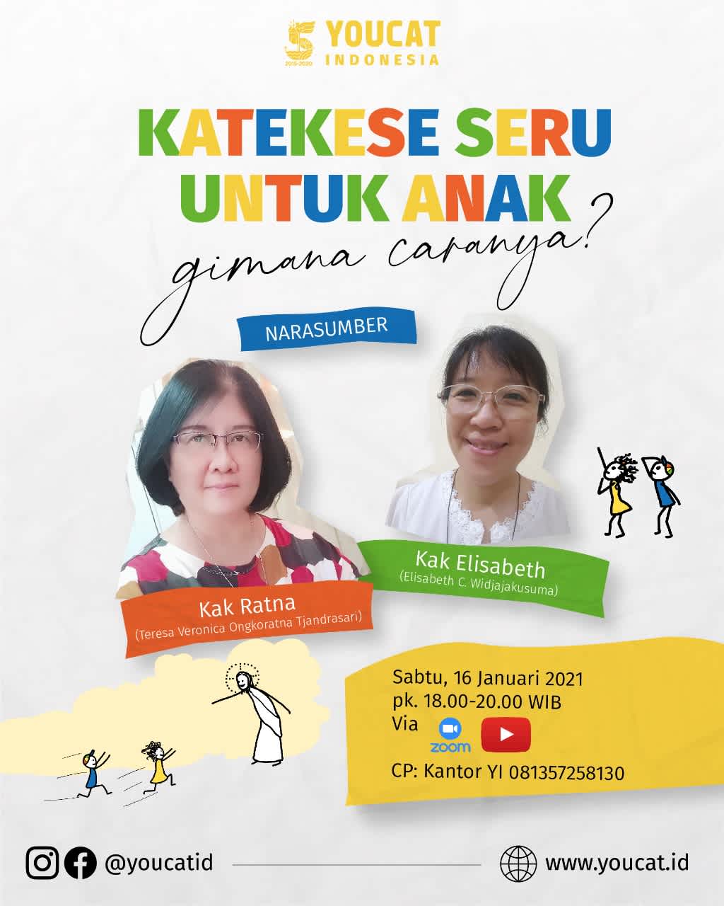 KATEKESE UNTUK ANAK BERSAMA YOUCAT INDONESIA