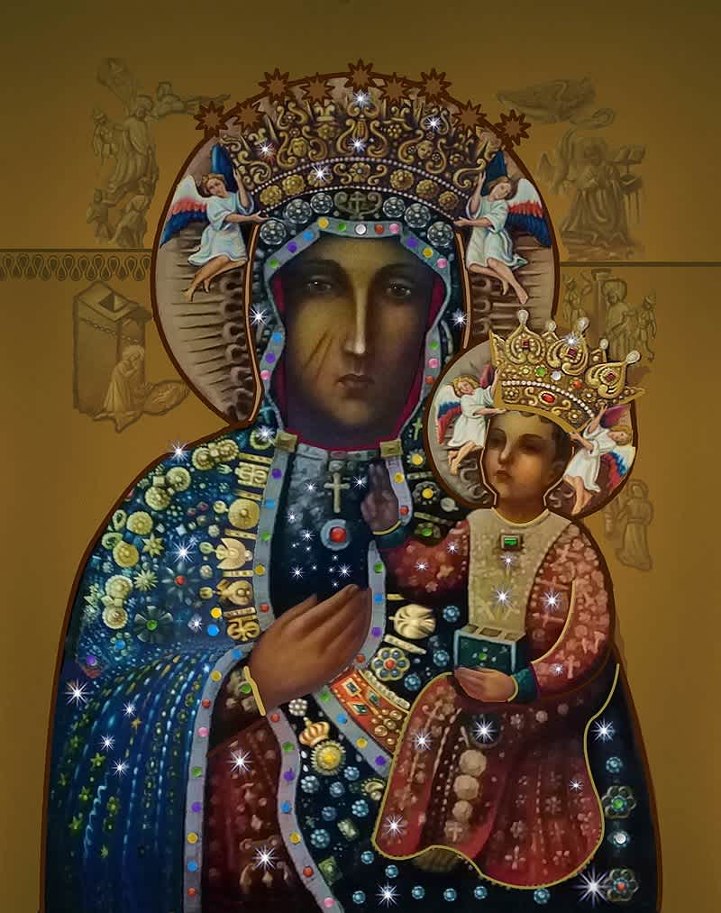 Madonna Hitam dari Częstochowa, Lukisan Penuh Mukjizat dari Polandia