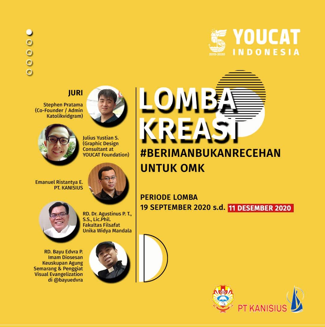 LOMBA 1: Lomba Kreasi #BerimanBukanRecehan (untuk OMK)