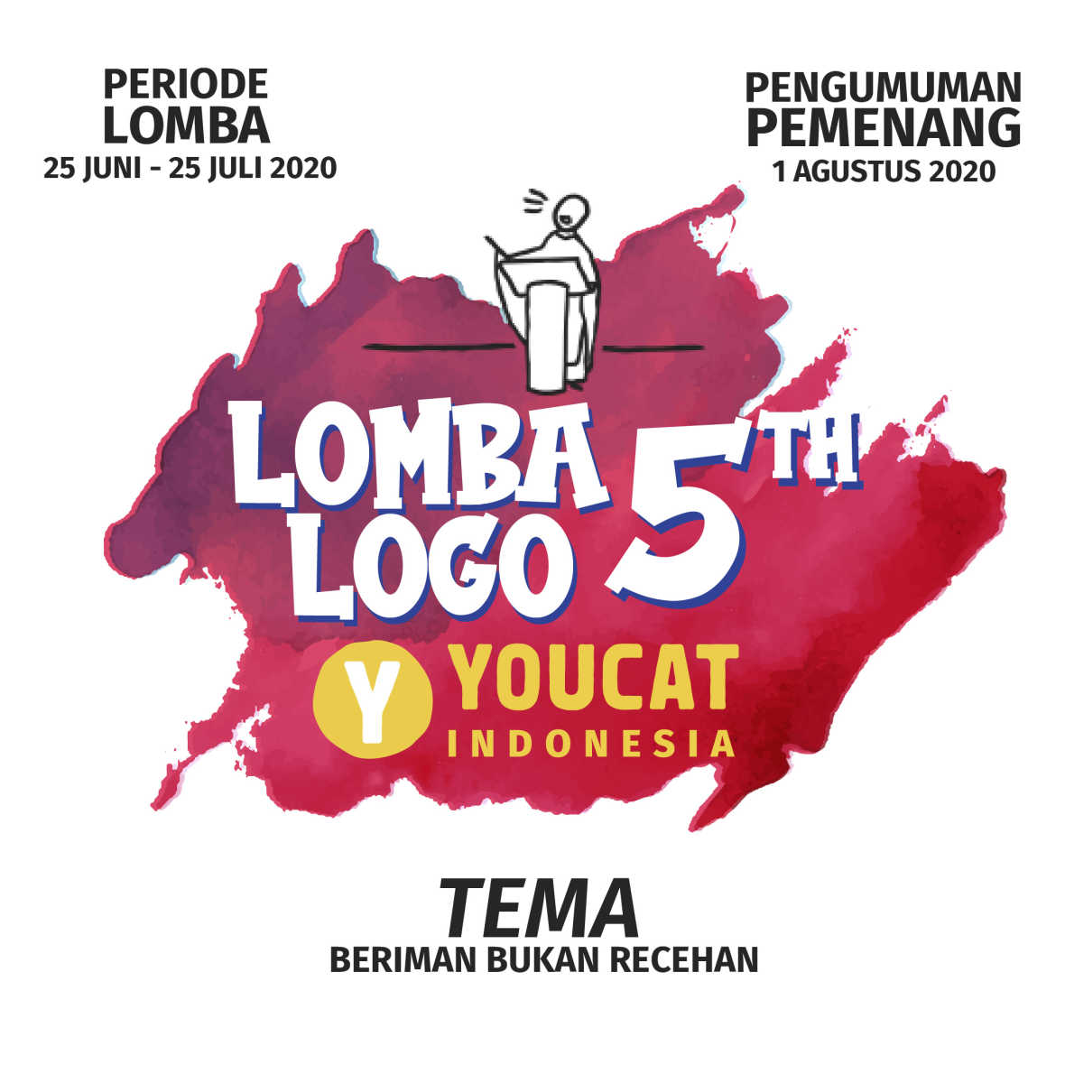 LOMBA LOGO 5 TAHUN YOUCAT INDONESIA