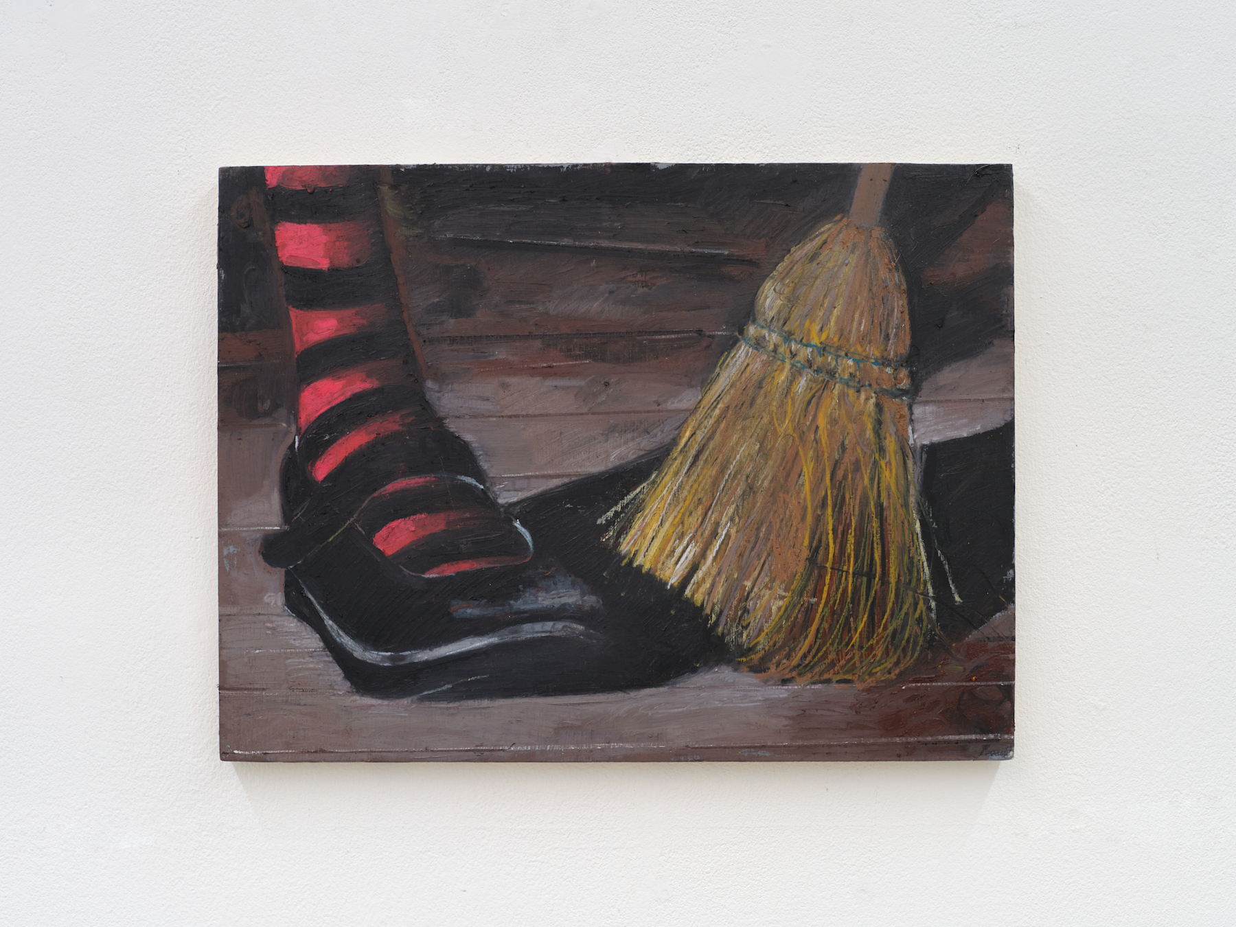 Michelle Uckotter, Broom and shoe study, 2026
