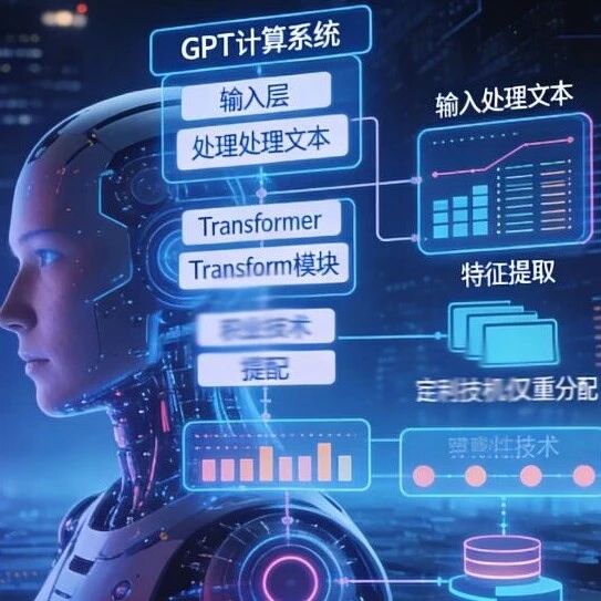 Illustration of a human brain with glowing neural pathways intertwined with a stylized, layered representation of a large language model (LLM) like GPT, symbolizing their structural similarities in language processing.