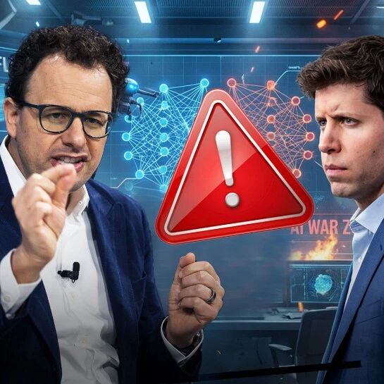 Anthropic CEO Dario Amodei speaks at a conference, discussing AI's impact on jobs and industry spending.