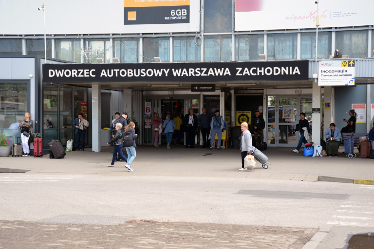 Західний вокзал у Варшаві. Фото: Євген Приходько / Нова Польща