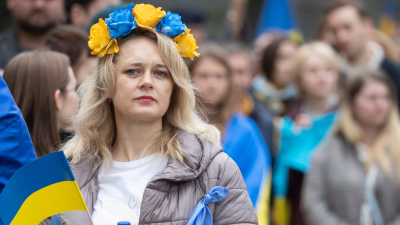 Українка у Варшаві. Фото: Яцек Шидловський / Forum