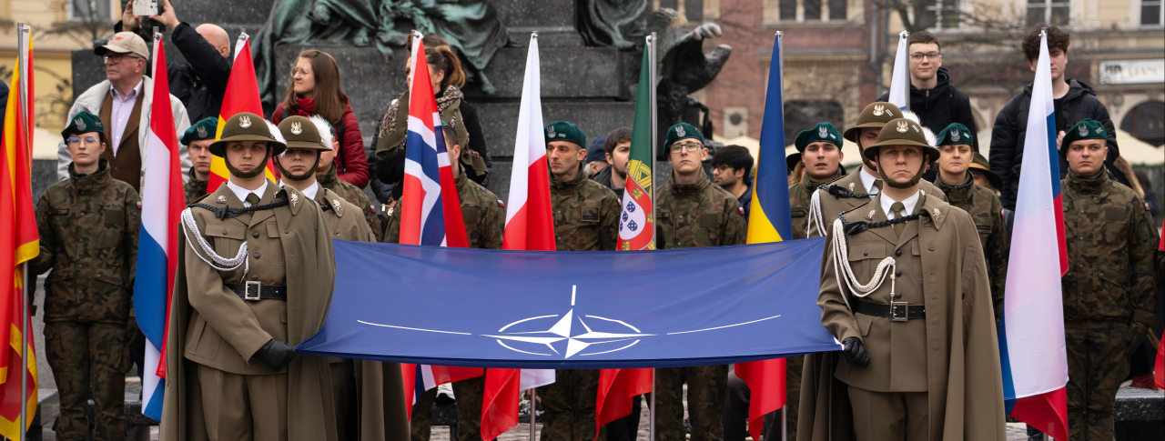 Церемонія з нагоди 25-ї річниці Польщі в НАТО в Кракові. Фото: Марцін Ґольба / Forum
