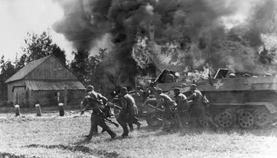 Німецькі солдати на Східному фронті, червень 1941-го. Джерело: Вікіпедія