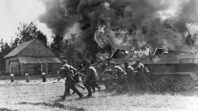 Німецькі солдати на Східному фронті, червень 1941-го. Джерело: Вікіпедія