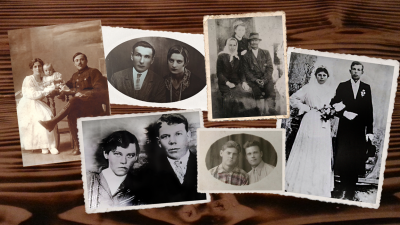Польські родини, які постраждали від совєтських репресій. Колаж: Нова Польща