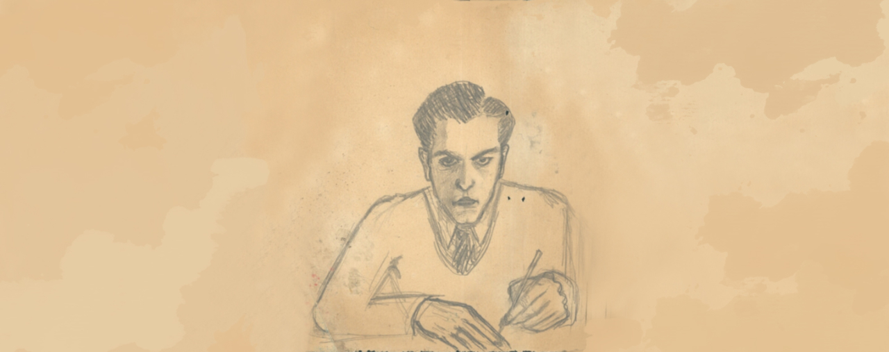 Кшиштоф Каміль Бачинський, автопортрет. Джерело: Національний музей у Варшаві