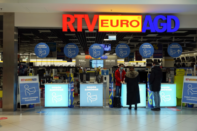 Магазин електроніки RTV EURO AGD. Фото: Мірослав Пєсляк / Forum