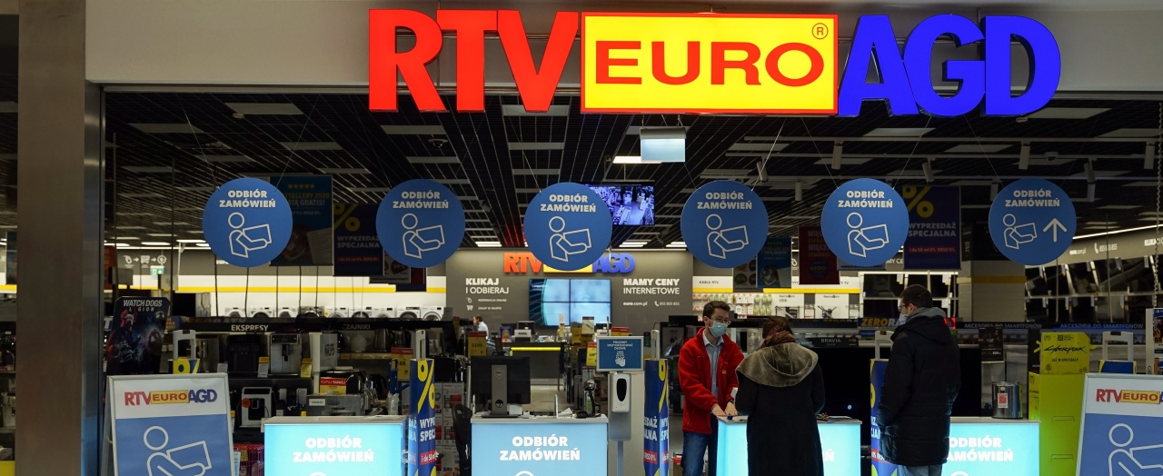 Магазин електроніки RTV EURO AGD. Фото: Мірослав Пєсляк / Forum