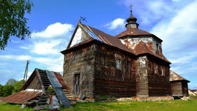 Церква святого Дмитра в Цевкові. Фото: Пйотр Дурак