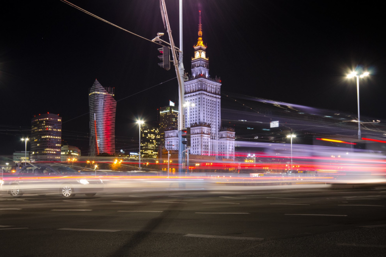 Палац культури і науки у Варшаві. Фото: Марек Руцінський / Unsplash