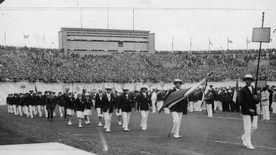 Представники Польщі на літніх Олімпійських іграх 1928 року в Амстердамі. Джерело: Національний цифровий архів Польщі