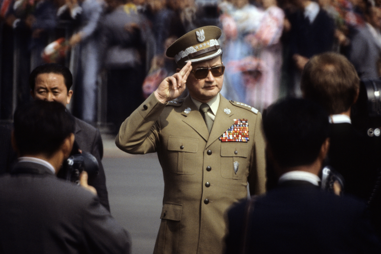 Войцєх Ярузельський, 1984. Фото: Кріс Ніденталь / Forum