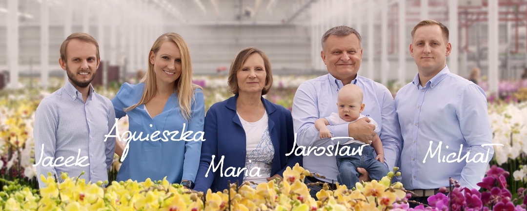 Родина Пташеків, власників компанії JMP Flowers. Джерело: пресматеріали