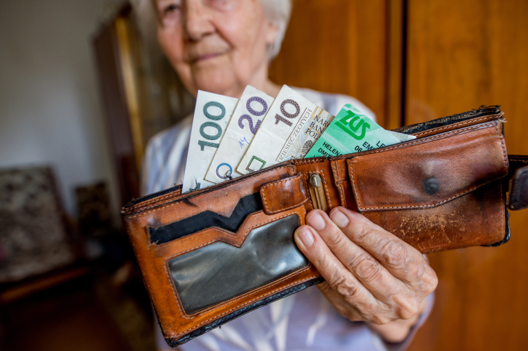 Польська пенсіонерка. Фото: Даніель Дмітрієв / Forum