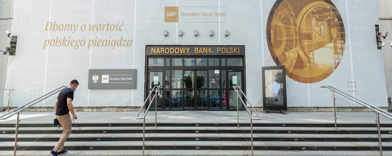 Національний банк Польщі. Фото: Ґжеґож Кшижевський / FotoNews