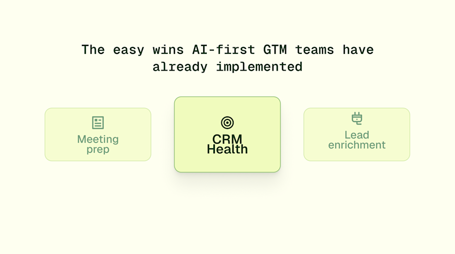 The easy wins for AI first teams