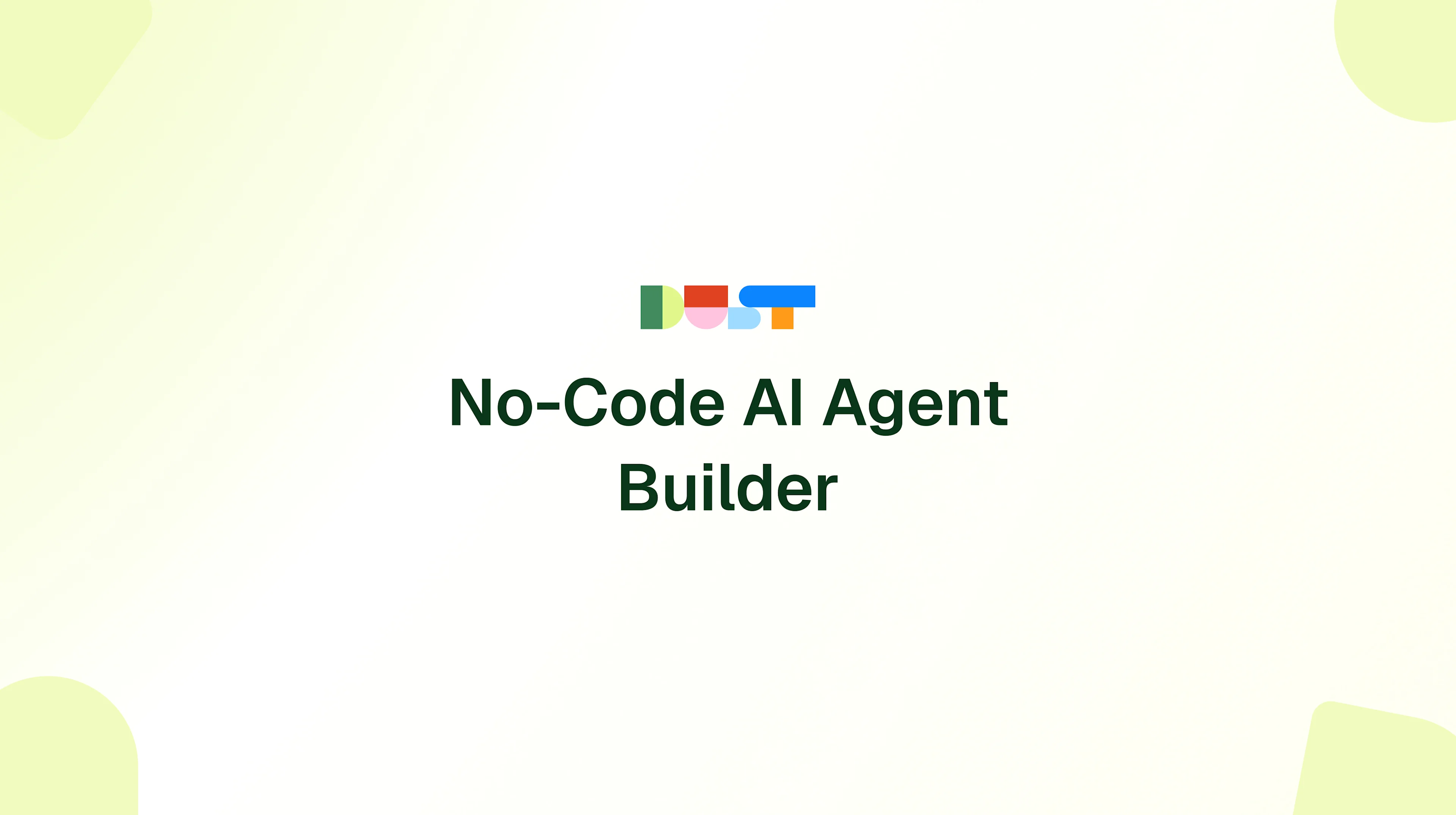 No-Code AI Agent Builder
