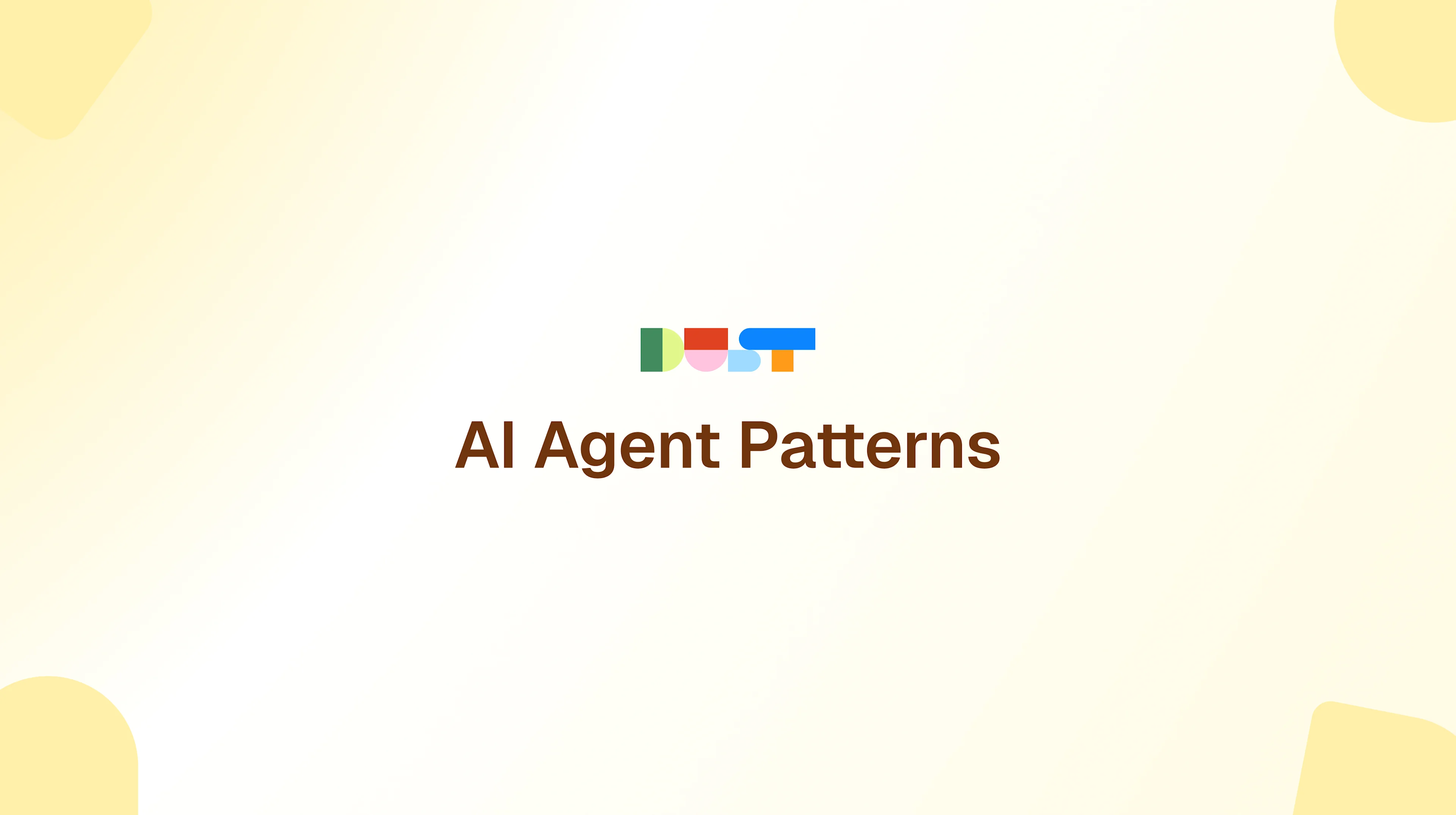 AI Agent Patterns