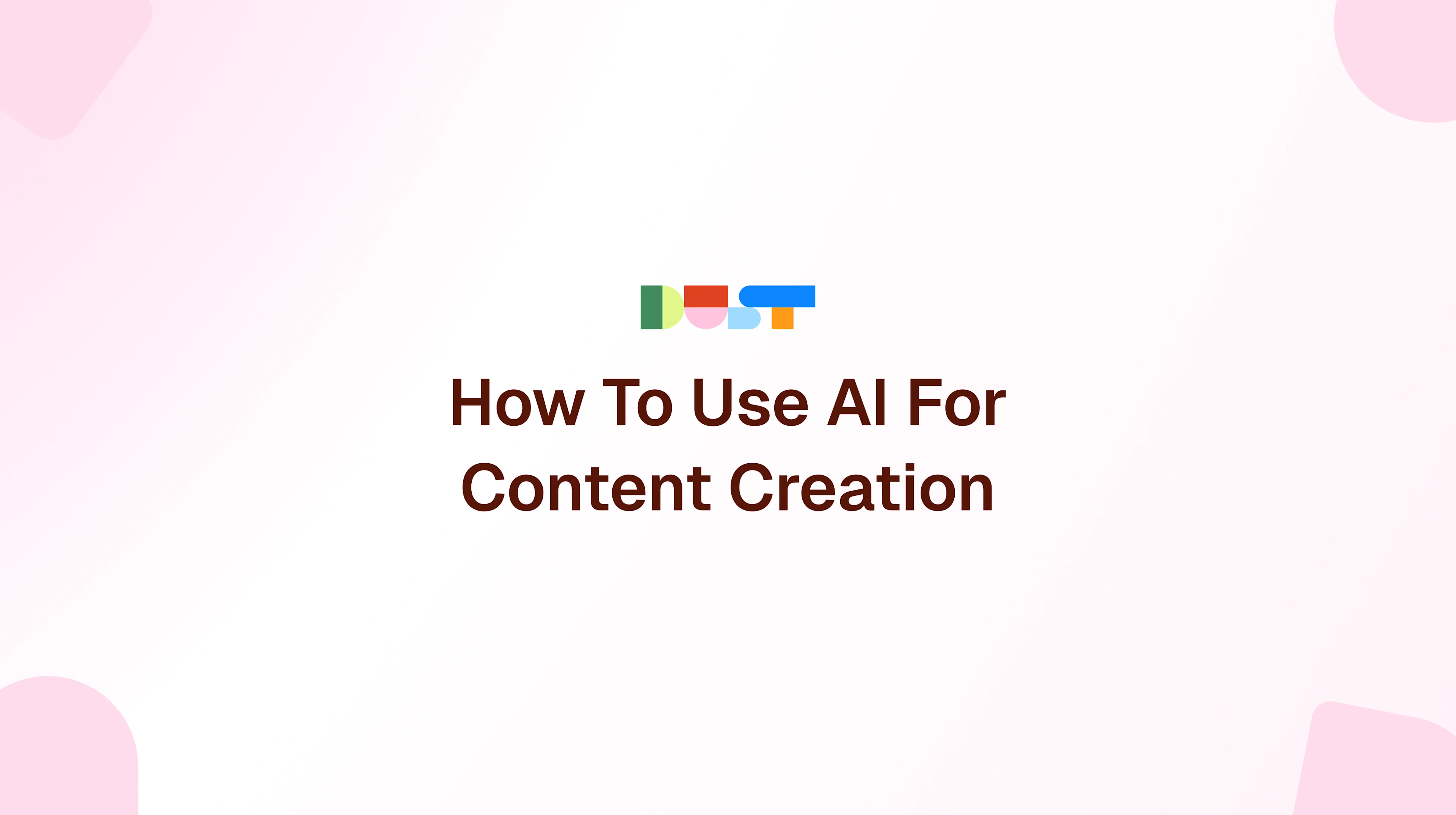 How To Use AI For Content Creation