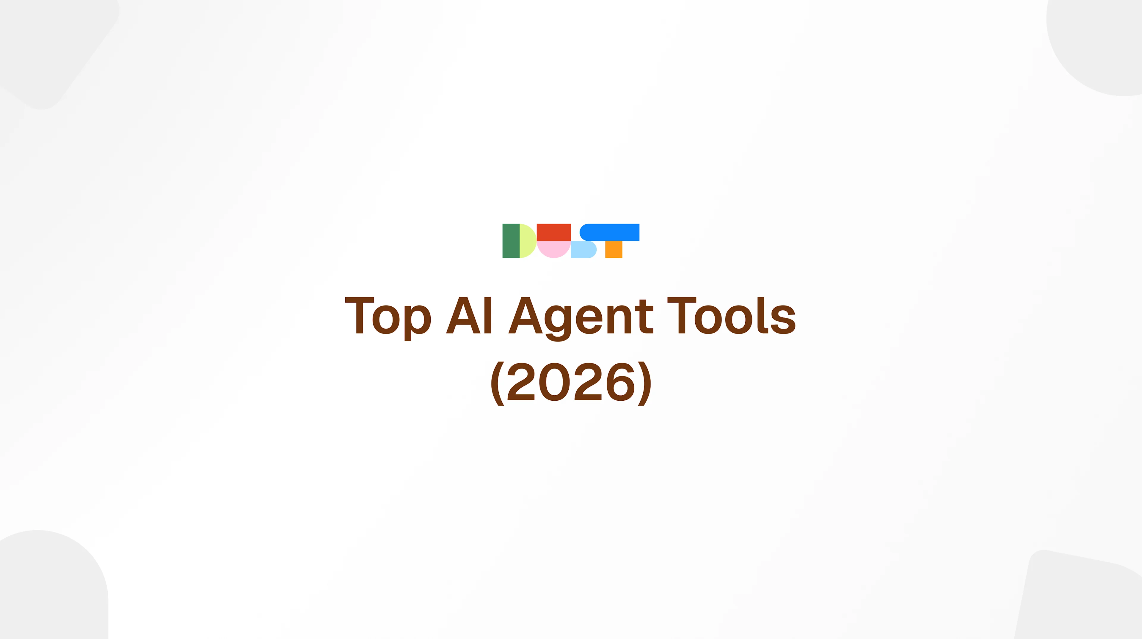 Top AI Agent Tools