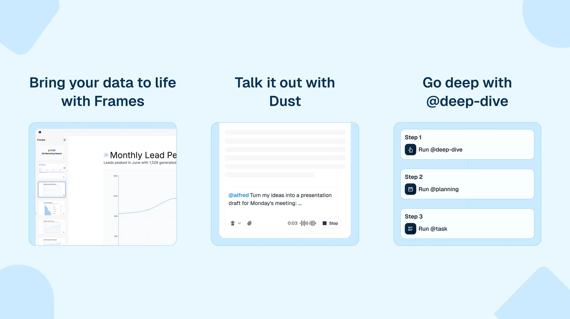 Dust product update 18
