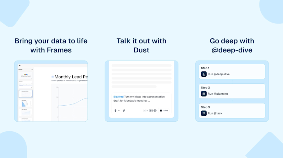 Dust product update 18