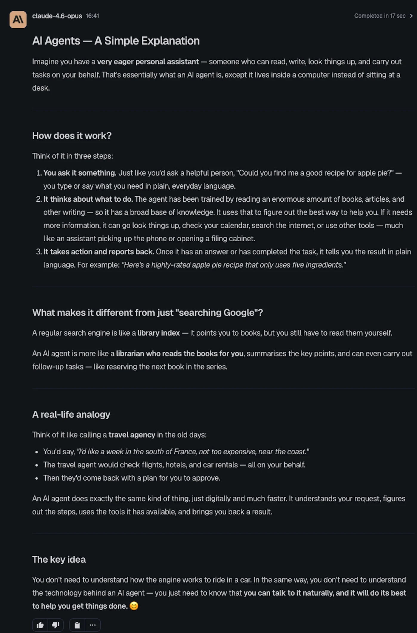 Claude winner Factual questions