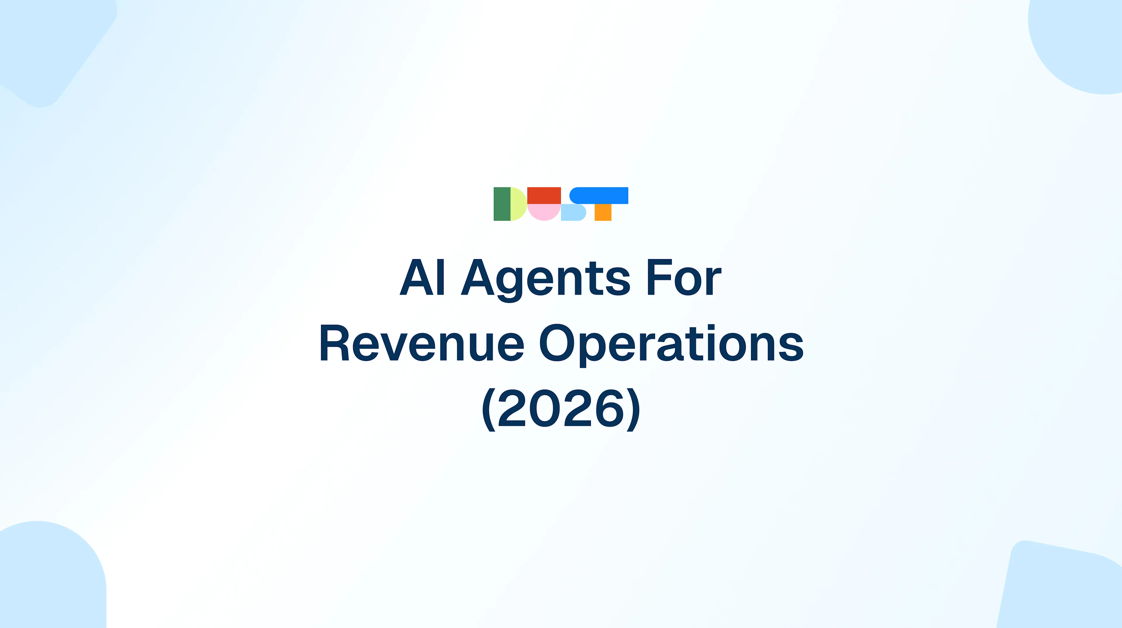 AI Agents For Revenue Operations