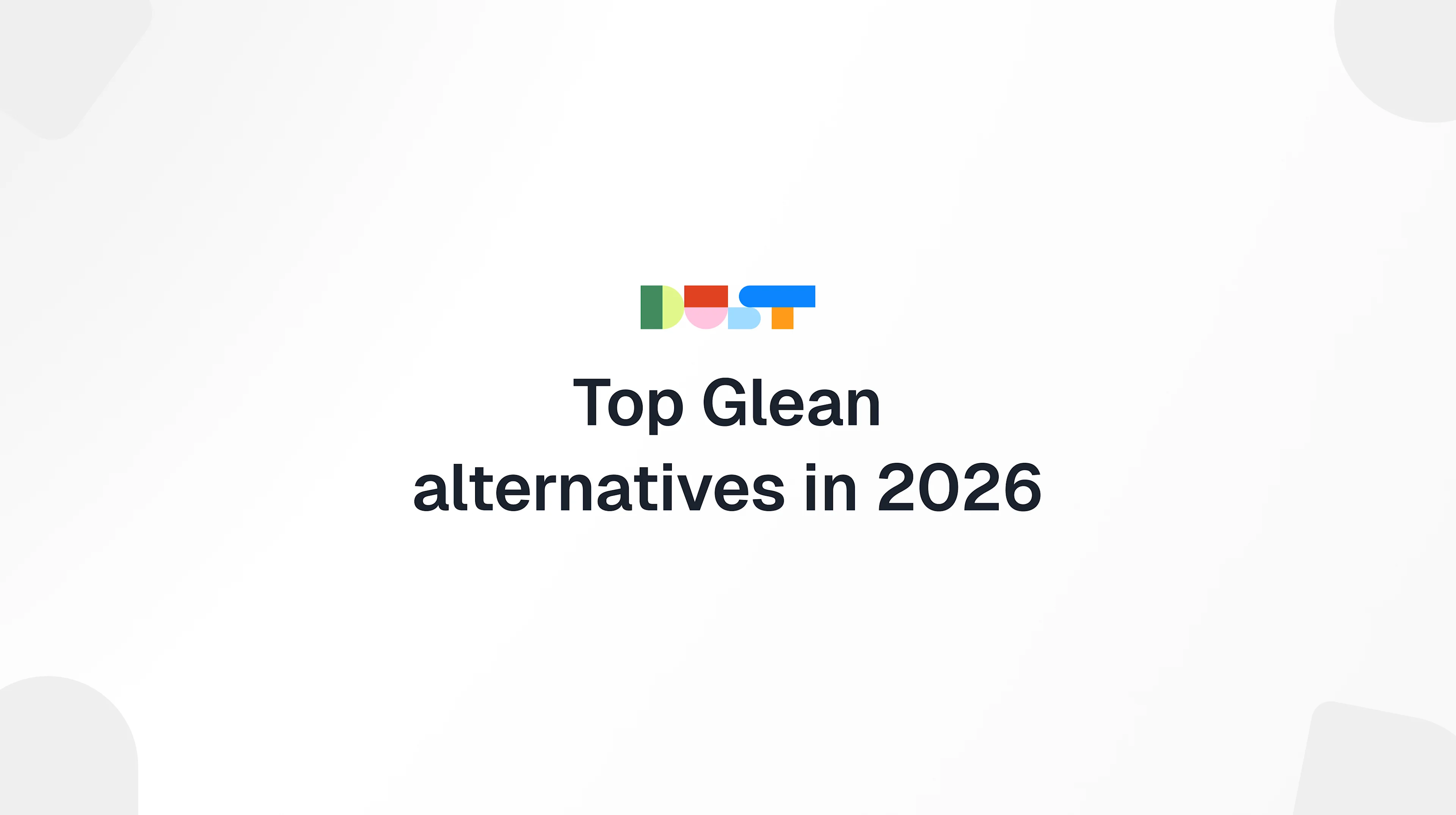glean alternatives cover