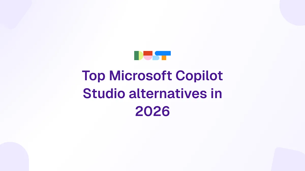 Top Microsoft Copilot Studio alternatives for building custom AI agents