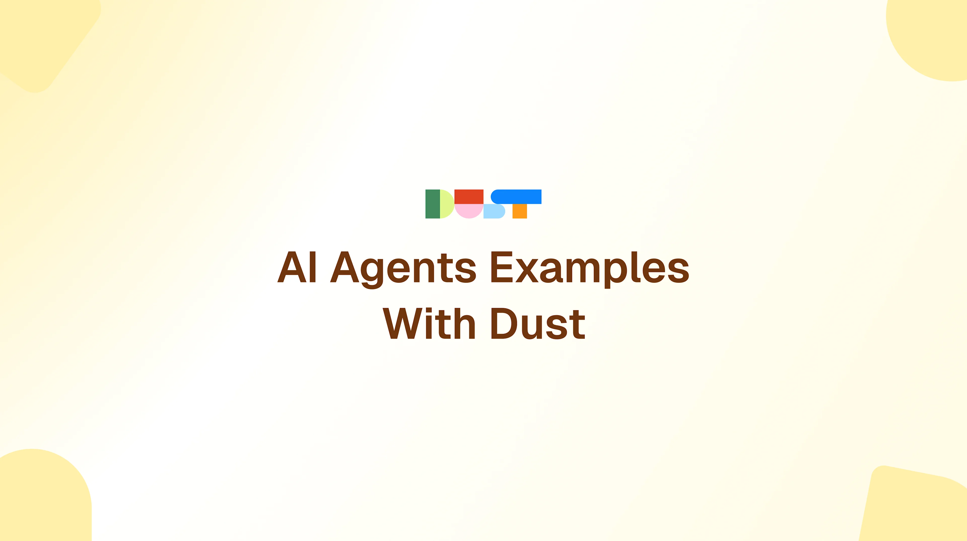 AI Agents Examples