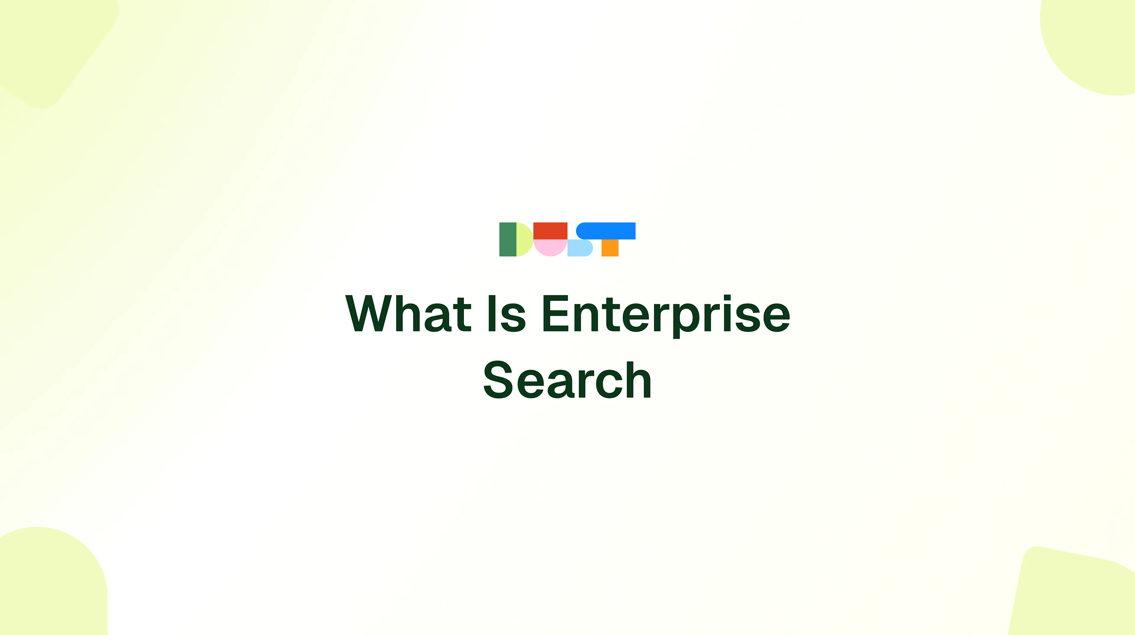 What Is Enterprise Search