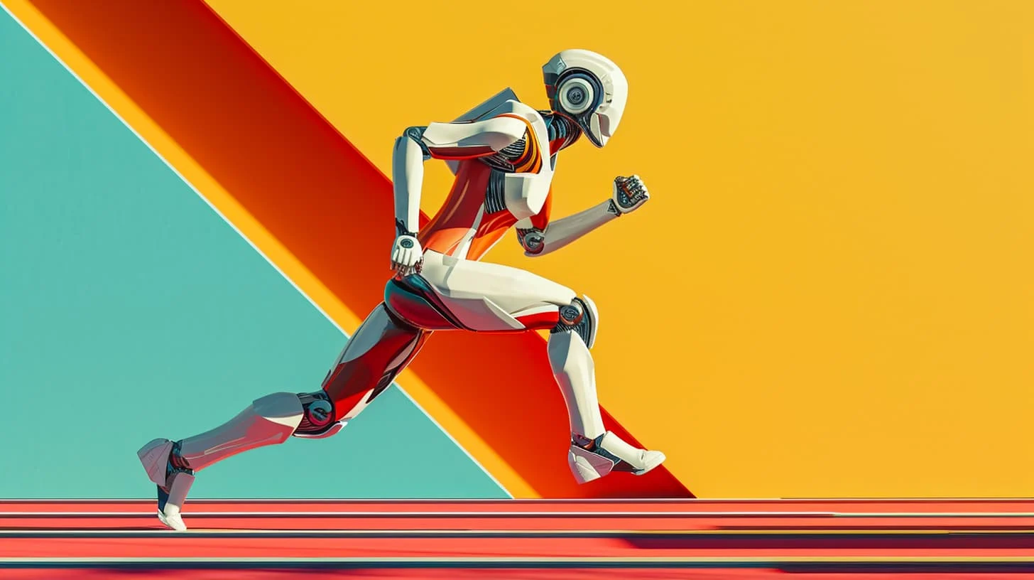 image-sprinting-robot