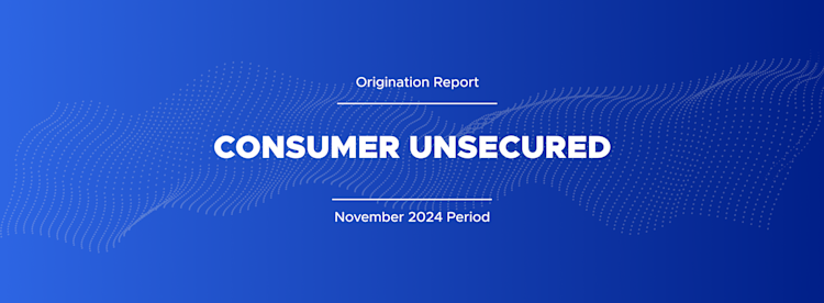 consumer unsecured origination report Nov 2024