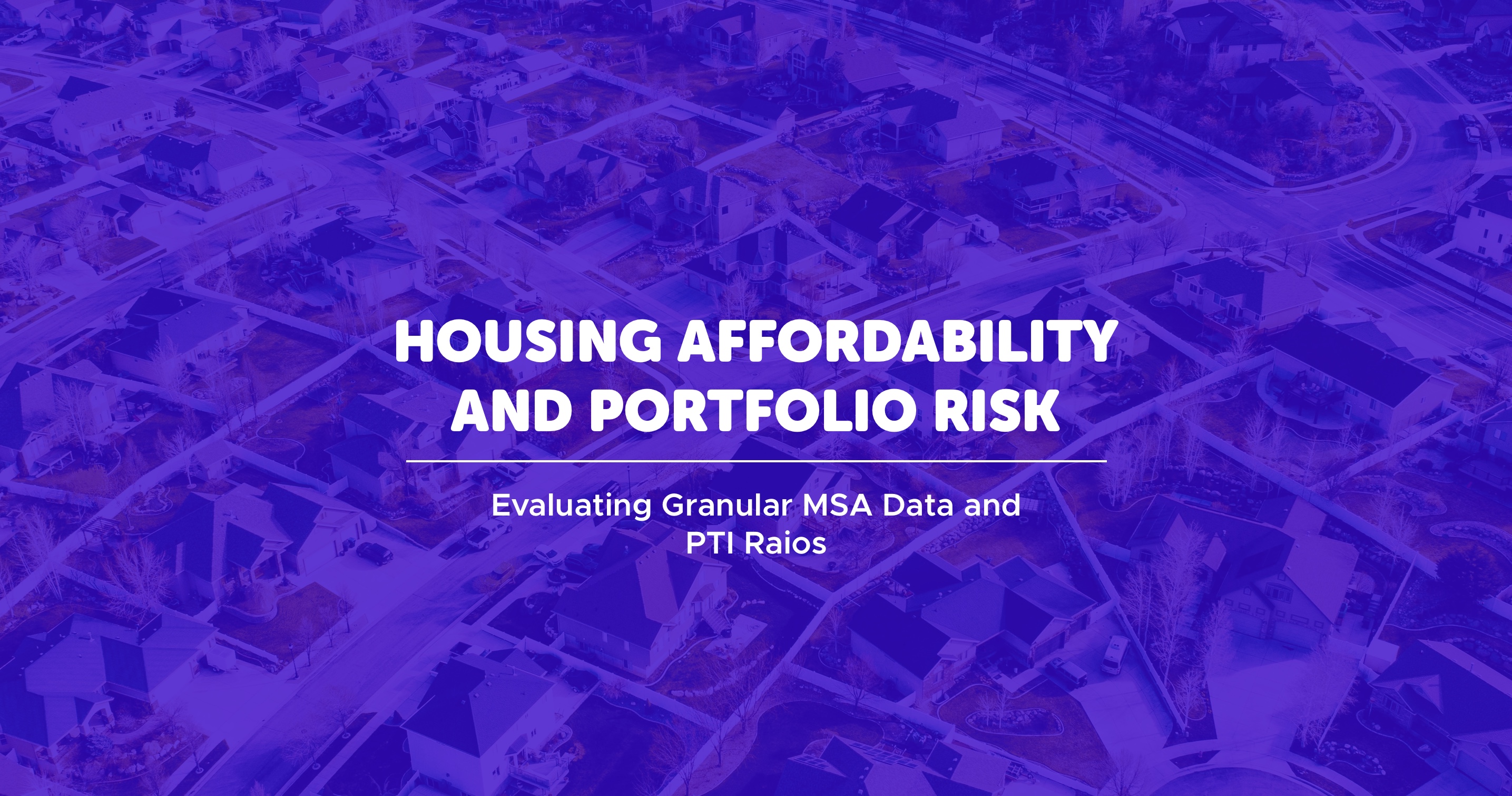 Resources - Housing Affordability And Portfolio Risk