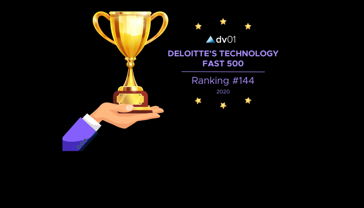 dv01 Ranked Number 144 Fastest-Growing Company in North America on Deloitte’s 2020 Technology Fast 500™