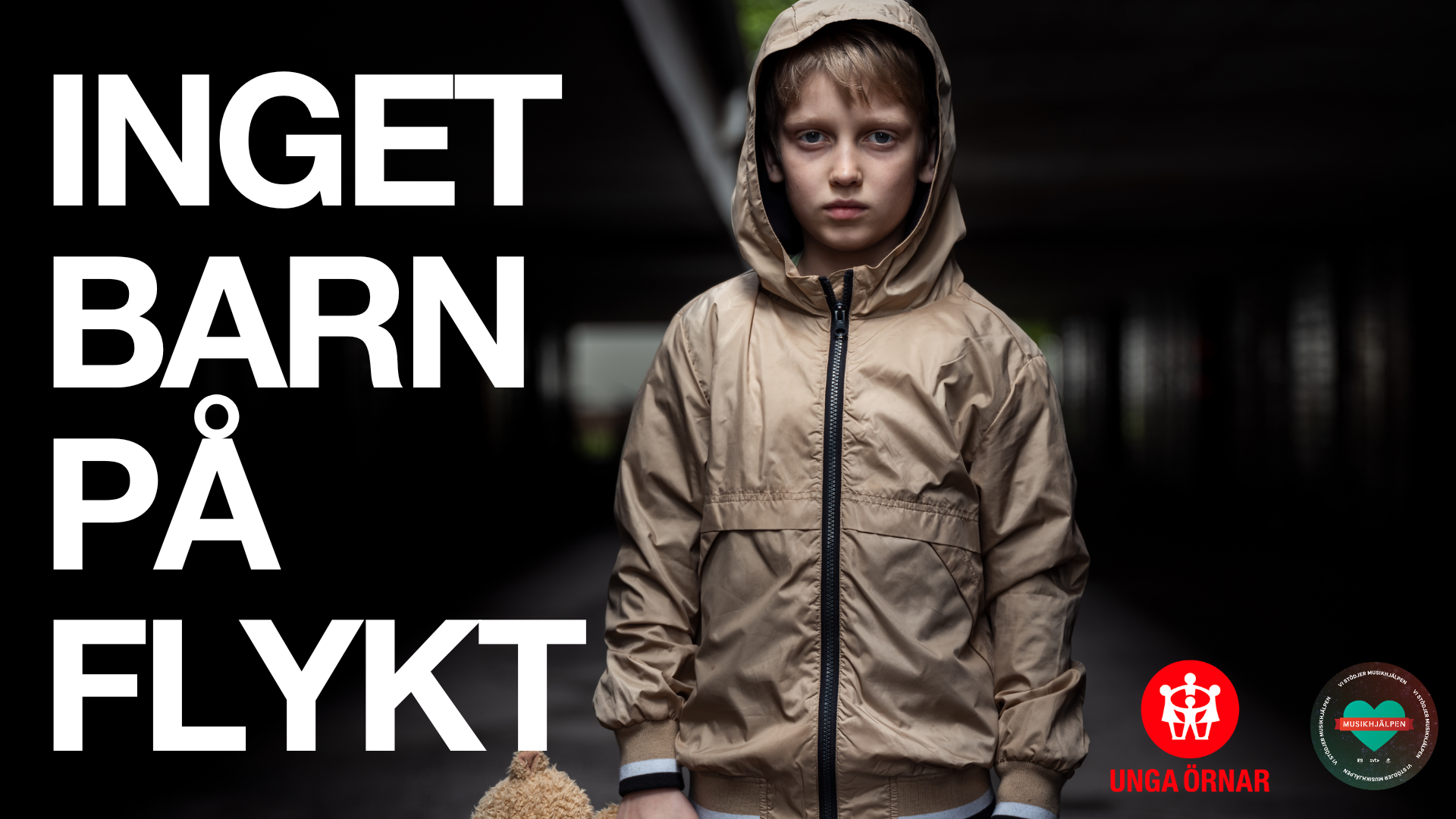 Bild på insamlingen med titeln: Unga Örnar - INGA BARN PÅ FLYKT