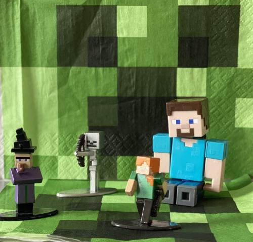 Bild på insamlingen med titeln: Minecraft-bössan