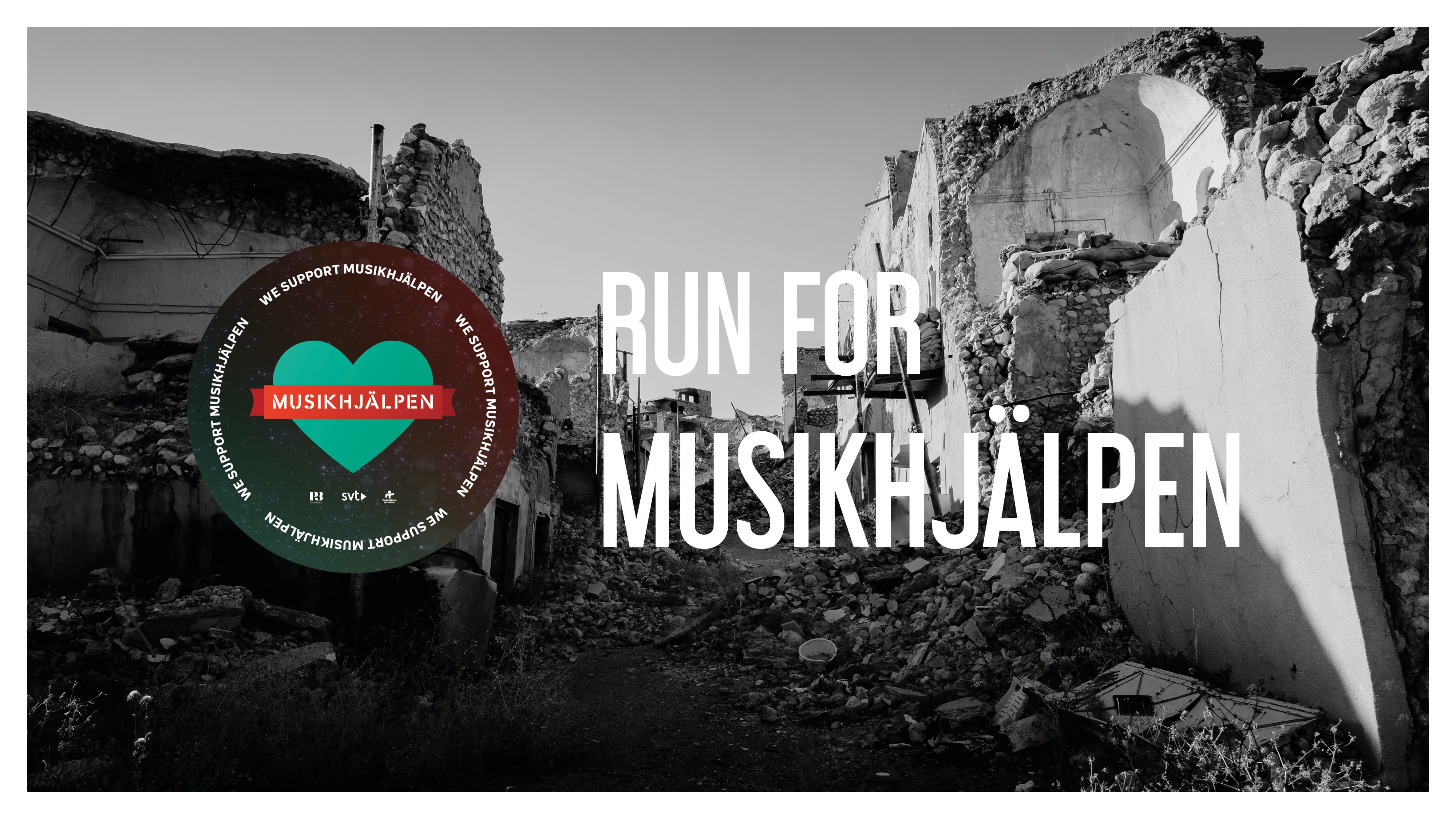Bild på insamlingen med titeln: Run for Musikhjälpen